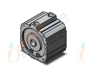 SMC NCDQ8A400-100C cyl, compact, dbl act, NCQ8 COMPACT CYLINDER