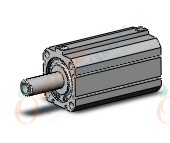 SMC NCDQ8B200-175T cyl, compact, spr ext, NCQ8 COMPACT CYLINDER