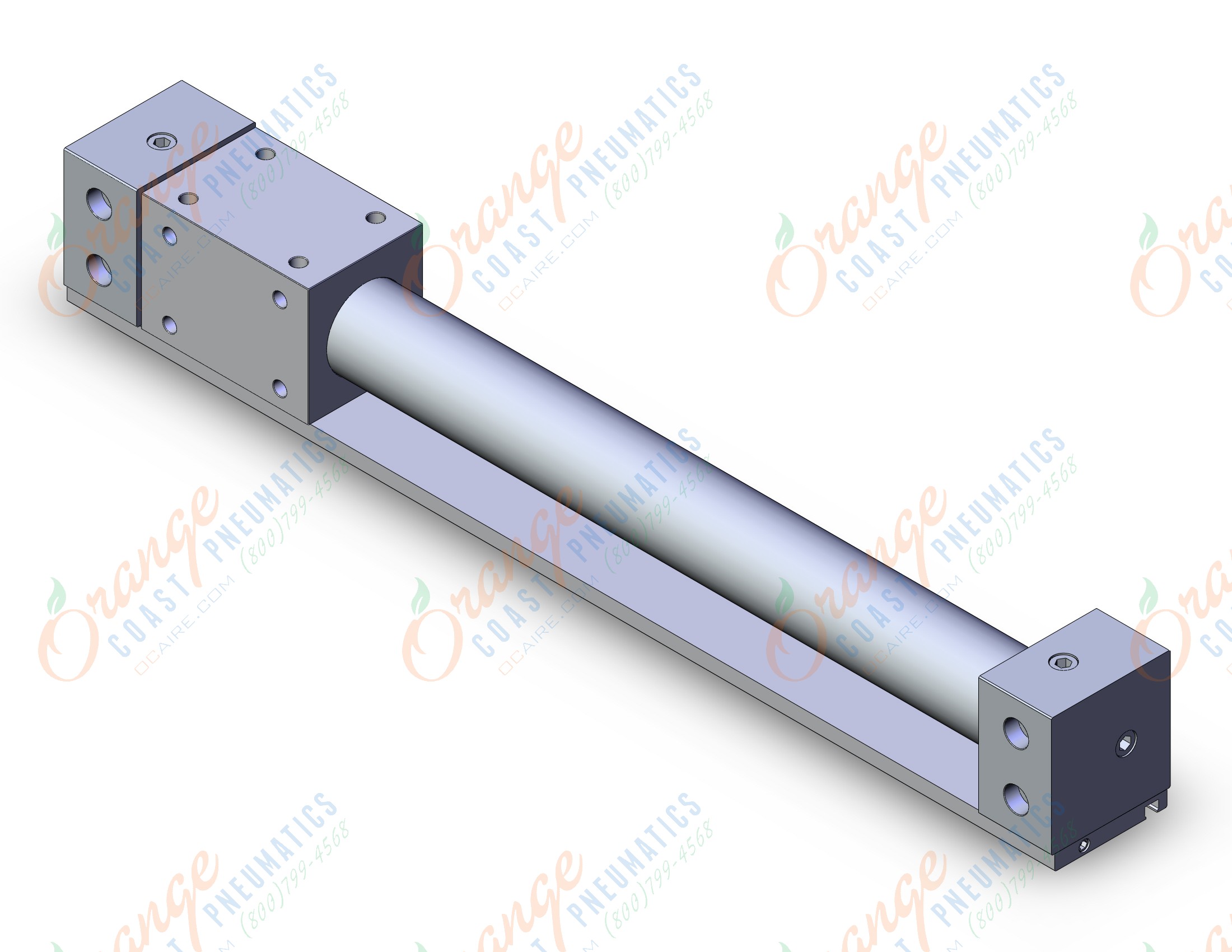 SMC REBR32-300 cyl,rodless,direct mt,w/rail, REA MAGNETIC COUPLED SINE CYL