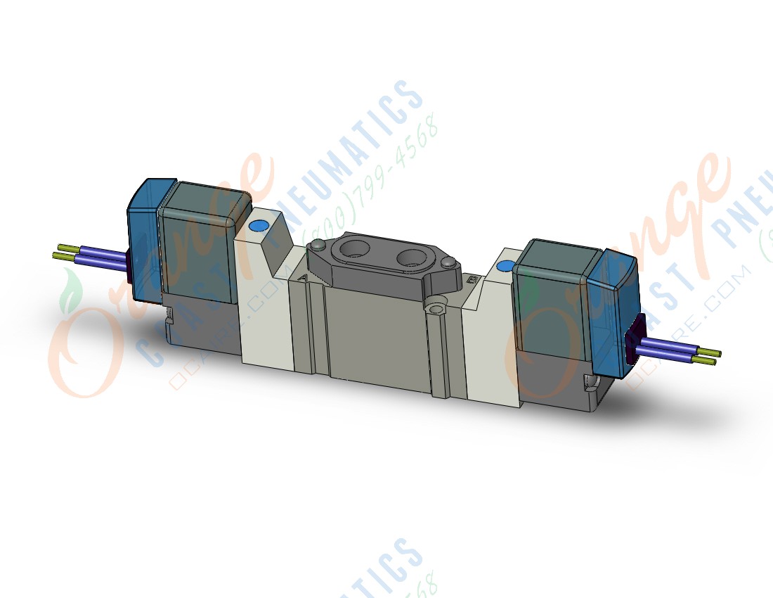 SMC SY3220-5HZ-M5 valve, dbl sol, body pt (dc), SY3000 SOL/VALVE, RUBBER SEAL***