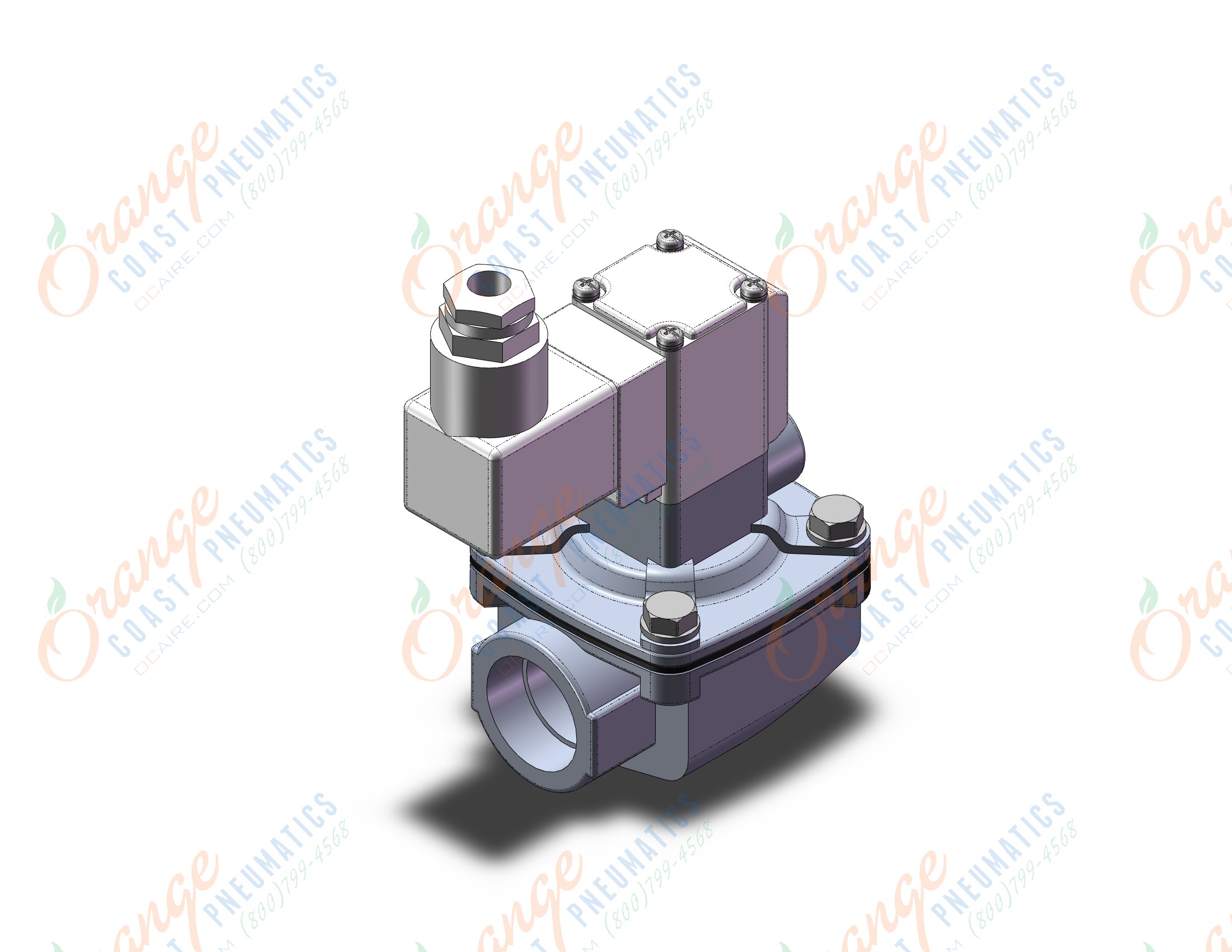 SMC VXF21AAG media valve, VXP/VXR/VXF 2-WAY MEDIA VALVE