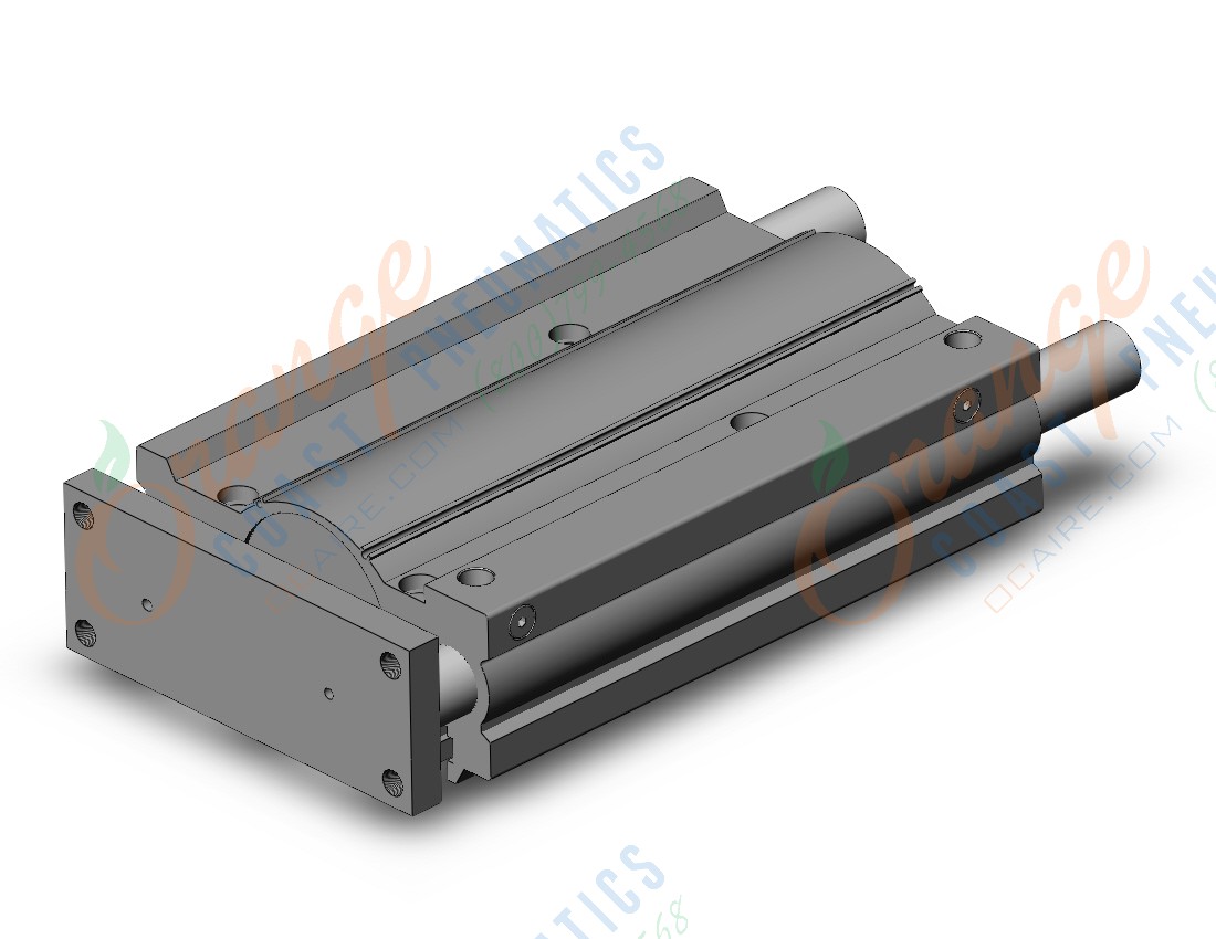 SMC MGPM100-300Z cyl, compact guide, slide brg, MGP COMPACT GUIDE CYLINDER