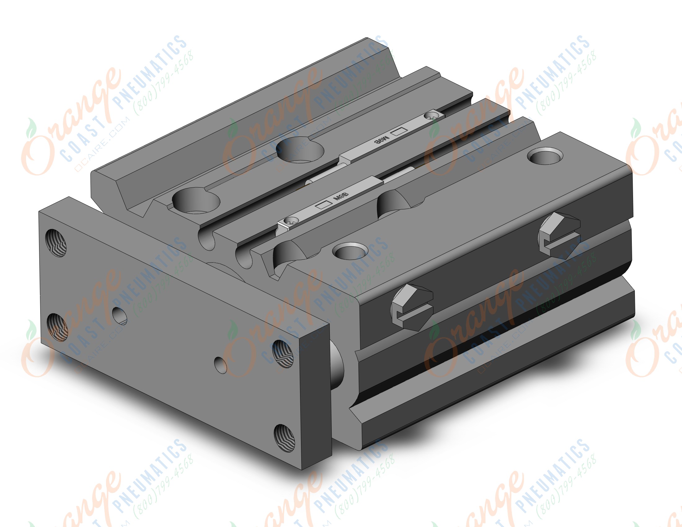 SMC MGPM16-30Z-M9BZ cyl, compact guide, slide brg, MGP COMPACT GUIDE CYLINDER