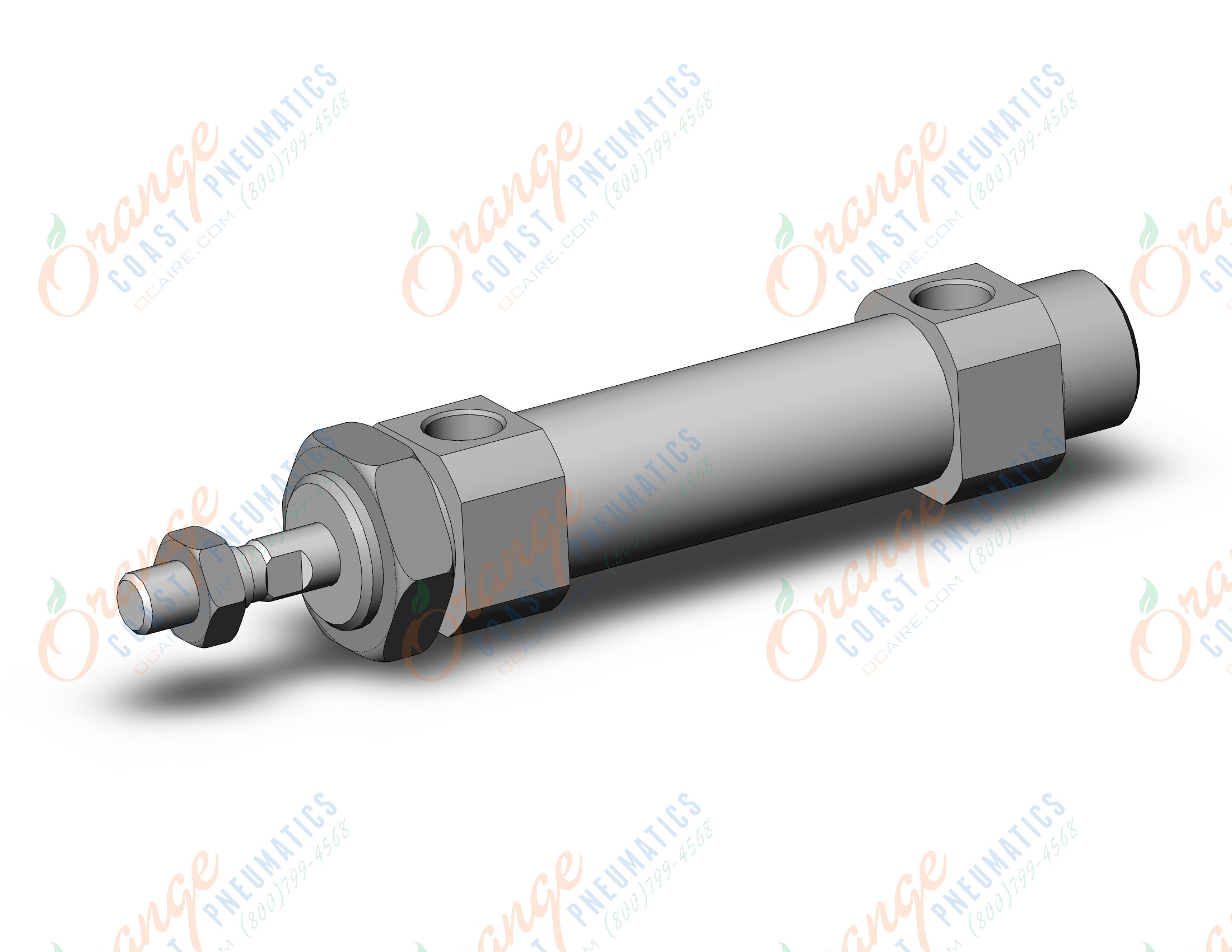 SMC CM2B20-25Z cyl, dbl act, CM2/CM3 ROUND BODY CYLINDER***