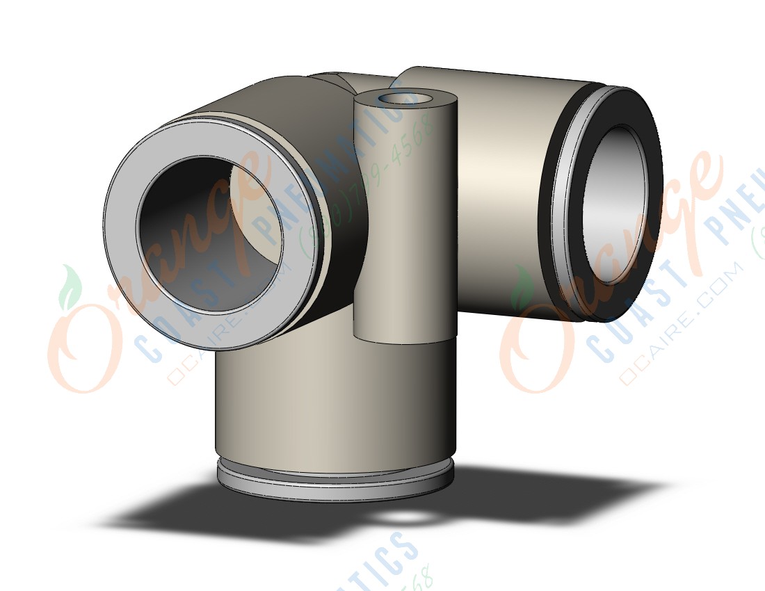 SMC KQ2D12-00A fitting, delta union, KQ2 FITTING (sold in packages of 10; price is per piece)