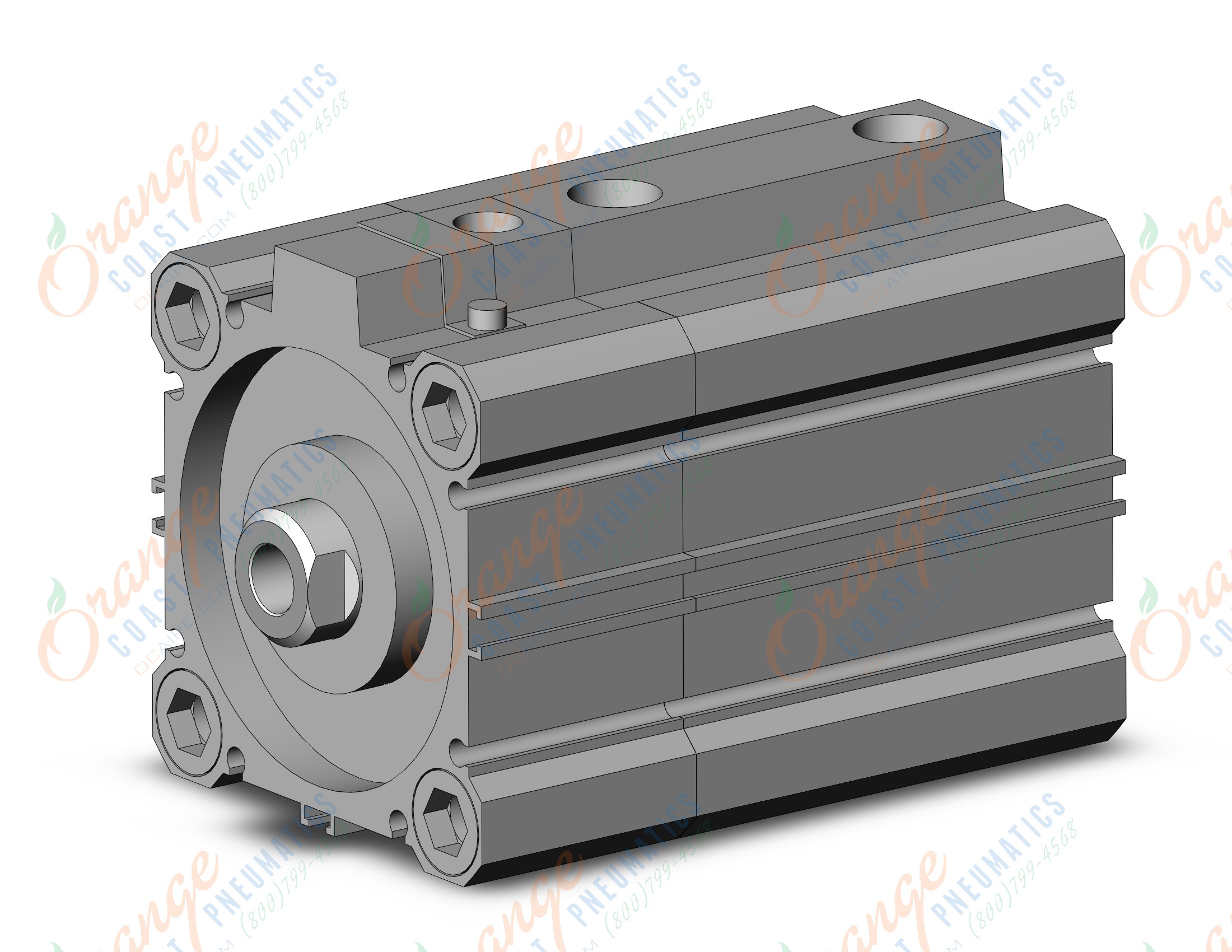 SMC CDLQA63-30D-B-M9BL4 cyl, compact w/lock, auto-sw, CLQ COMPACT LOCK CYLINDER