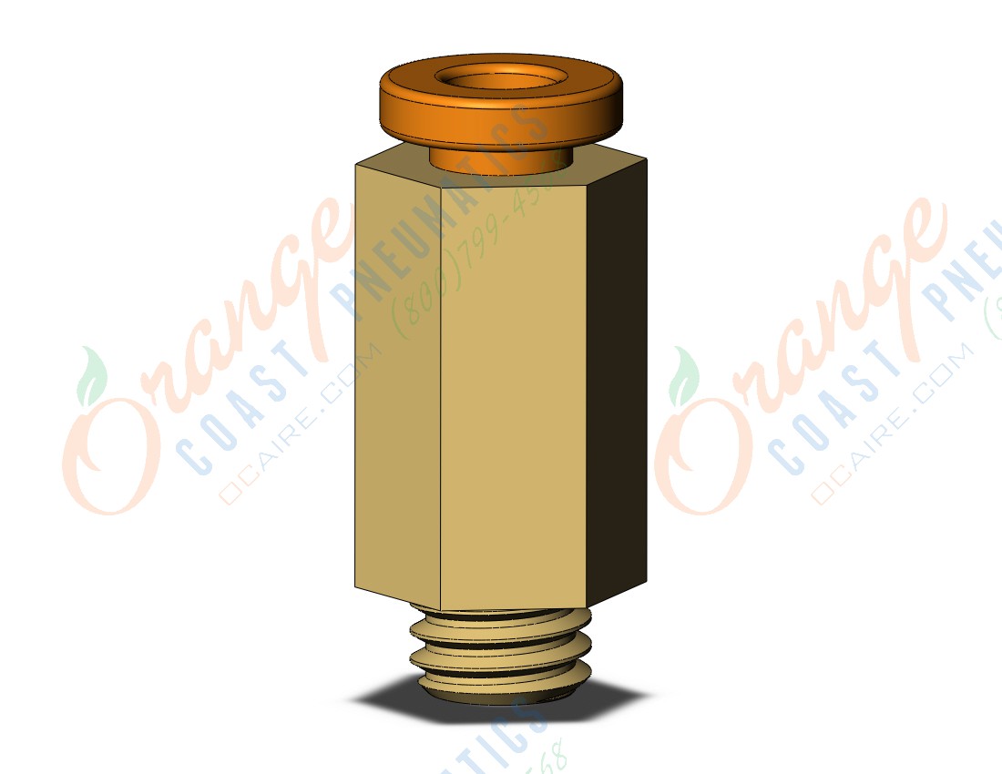 SMC KQ2H01-M5A fitting, male connector, KQ2 FITTING (sold in packages of 10; price is per piece)