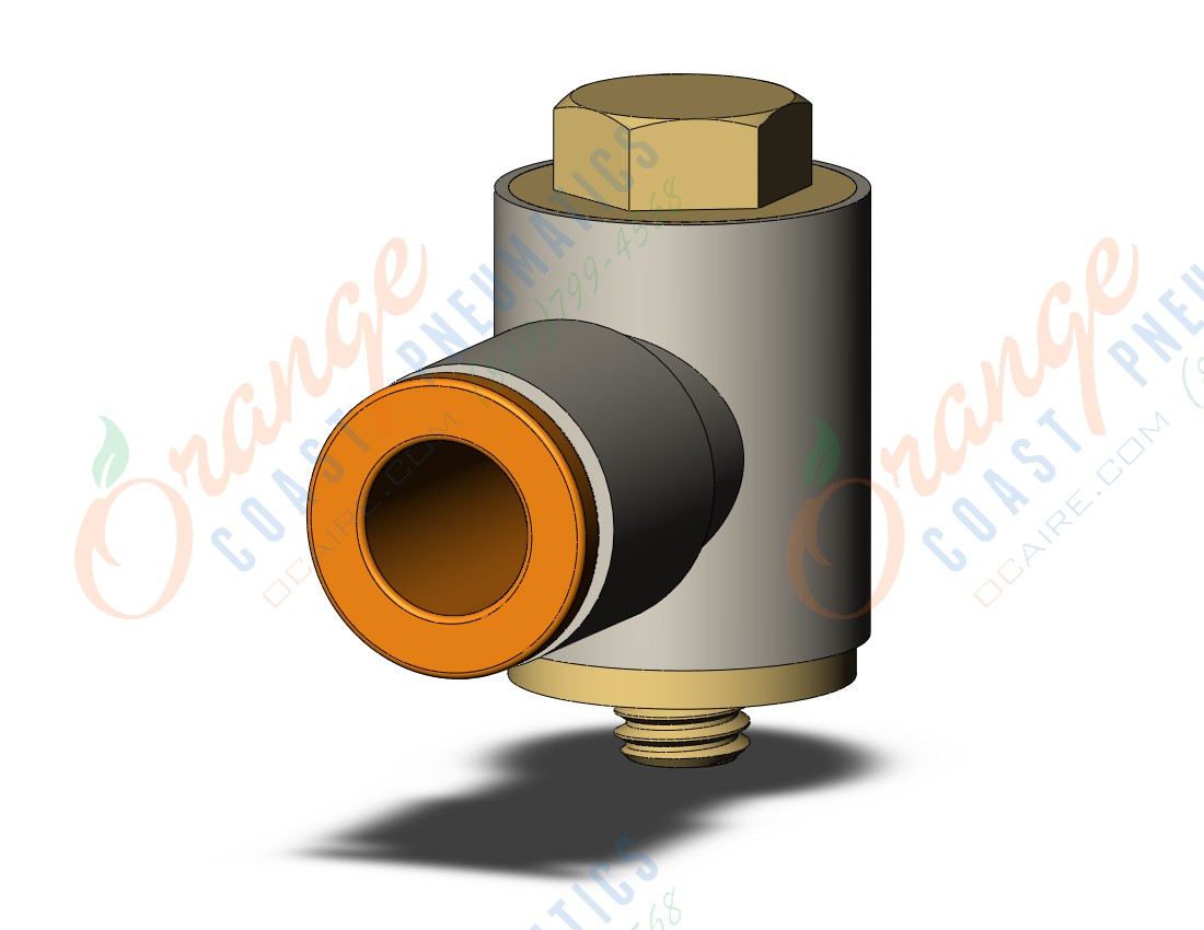 SMC KQ2V07-32A fitting, uni male elbow, KQ2 FITTING (sold in packages of 10; price is per piece)
