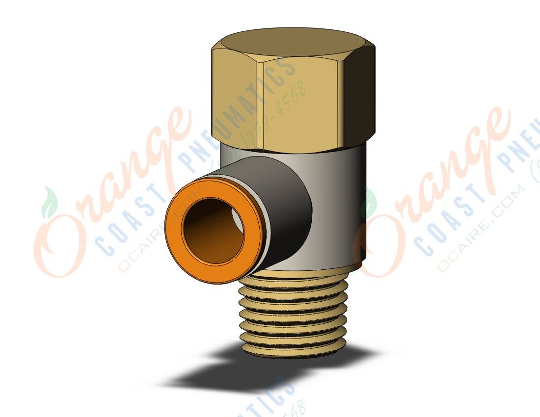 SMC KQ2VF09-35AS fitting, uni female elbow, KQ2 FITTING (sold in packages of 10; price is per piece)