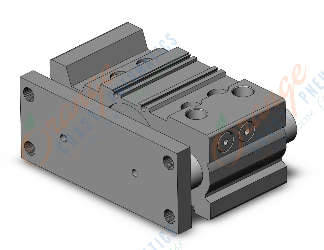 SMC MGPM50TN-20Z cyl, compact guide, slide brg, MGP COMPACT GUIDE CYLINDER