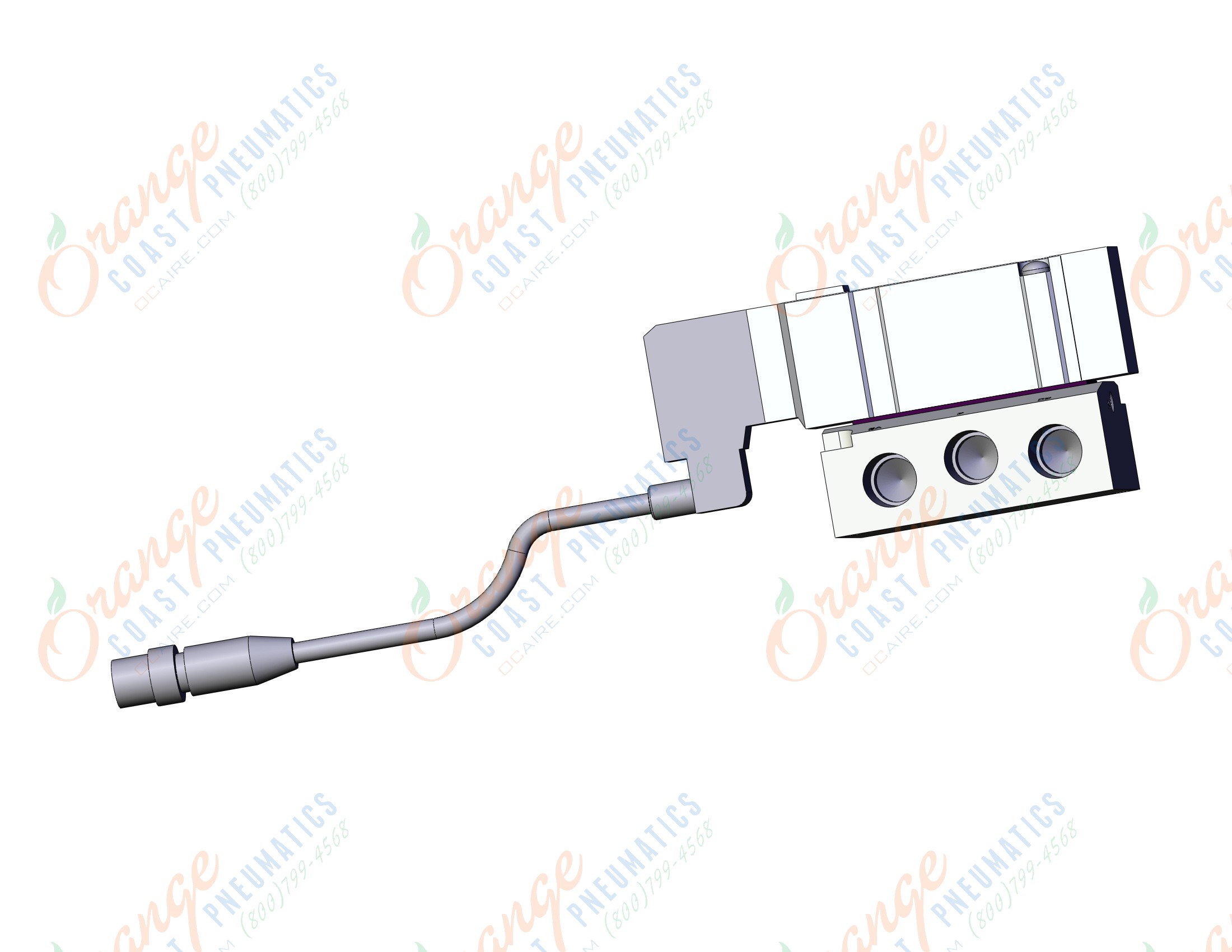 SMC SV3100-5W3UD-02N valve, sub plate type, SV3000 SOLENOID VALVE