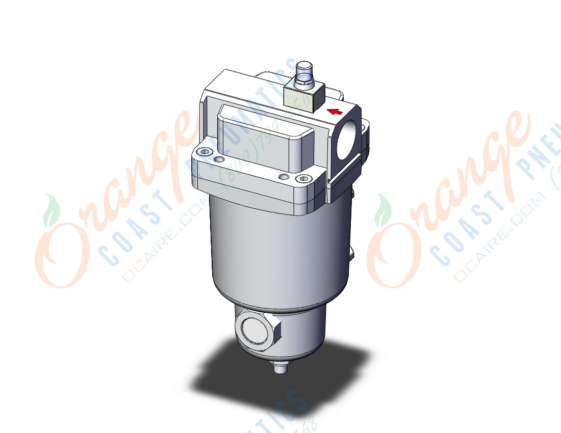 SMC AMD550C-N10-RT micro mist separator, AMD MICROMIST SEPARATOR