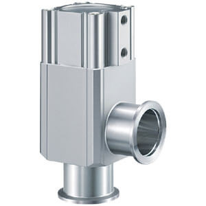 SMC XLG-50-2-XAQ1A aluminum air-operated angle valve, HIGH VACUUM VALVE ...