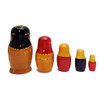 Kirov "Straw" Matryoshka 5pc [Vintage] Кировская "Соломенная" Матрешка