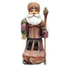 Elegant and Striking Grandfather Frost (Нарядный Дедушка Мороз) hand carved and painted in Sergiev Posad Russia