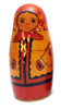 Ukrainian Maidens Nesting Doll (Український Дев Матрьошка). Before the breakup of the Soviet Union, Ukraine had a small, but energetic production center for dolls with traditional Ukrainian colors and design motifs. These dolls were not produced in great quantities and were marketed through smaller export channels, such as Ukrainian import shops in the US and Canada.