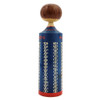 Polish "Figurka" Small Case.  Charming and unusual Polish painted wood case. Translated, the label reads: "State-owned enterprise" "wholesale retail services" "Warsaw" and "Figurka Jubiler (Figure)" over printed in caps. Probably 1980s.
