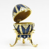 Mini Royal Blue Egg Box [2½"]