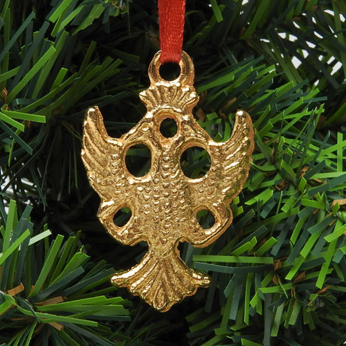 Byzantine Double Headed Eagle Ornament