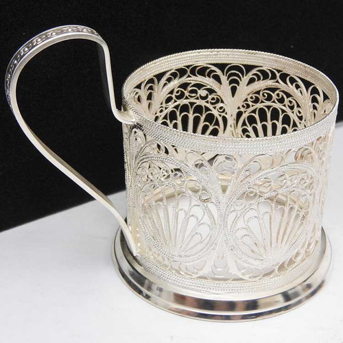 Autumn (Осень) Filigree Tea Glass Holder  