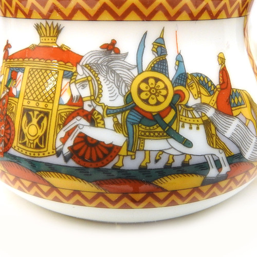 Ivan Bilibin Medieval Russia Tea Cup and Saucer