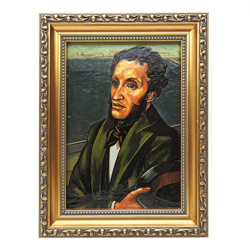 Petrov-Vodkin painting of Alexander Pushkin
