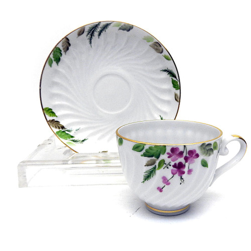 Coffee Cup and Plate [Vintage Lomonosov]