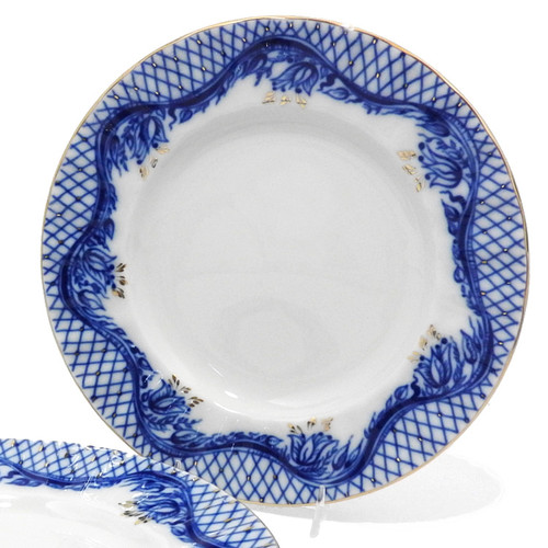 Blue Rhapsody Dessert Plate