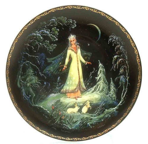 Snowmaiden (In the Forest)  Kholuy Art Studios