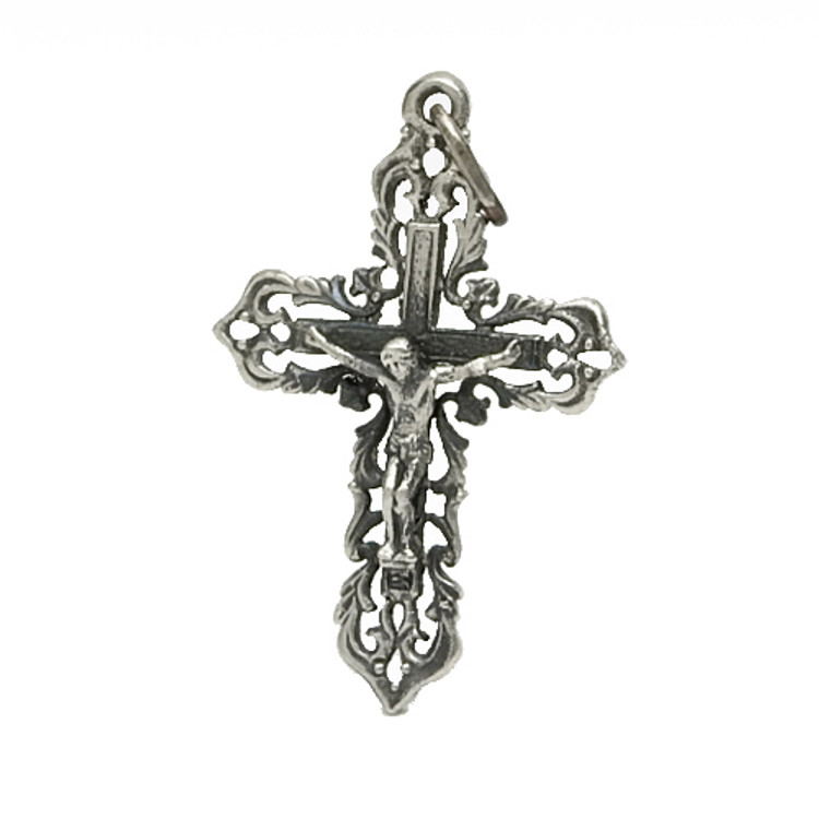 Russian Pewter Crucifix [Small]