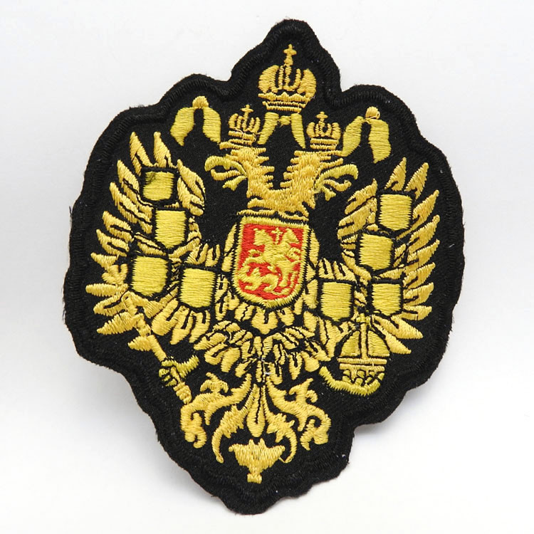 Embroidered Double Headed Russian Eagle 
