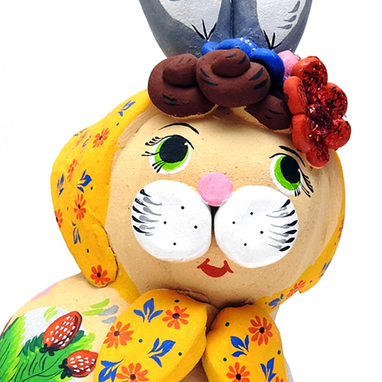 Bunny Bank [Kovrov Clay Toy]