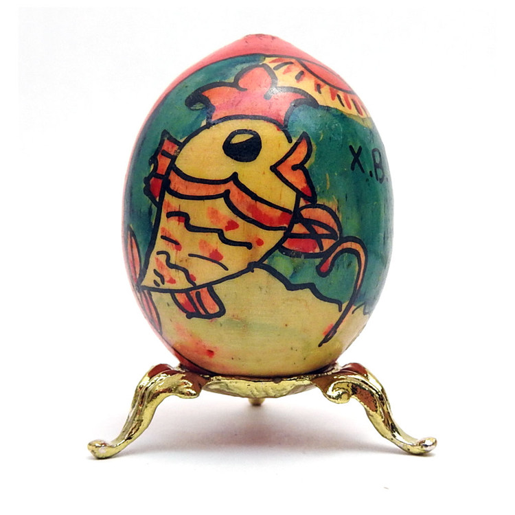 Easter Egg "Fish" Polhovsky Maidan/Krutets [Vintage]