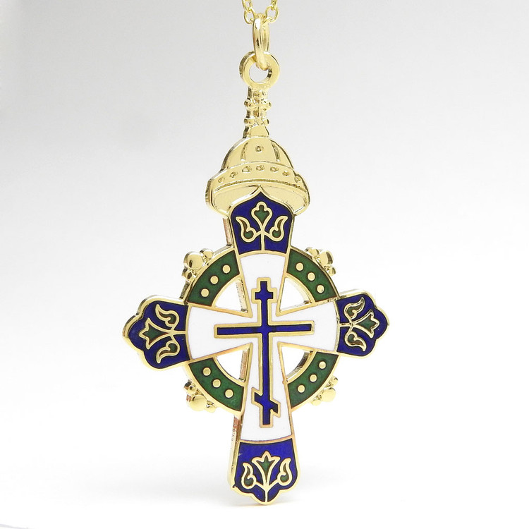 Romanov Tercentenary Enamel Cross Romanov Tercentenary Enamel Cross