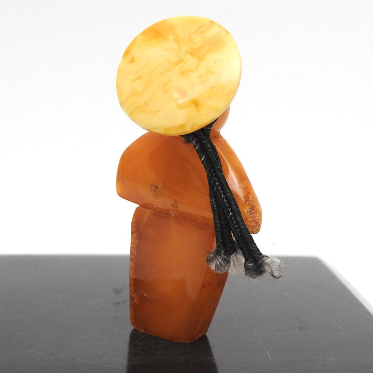 "Sailor" Baltic Amber Figure