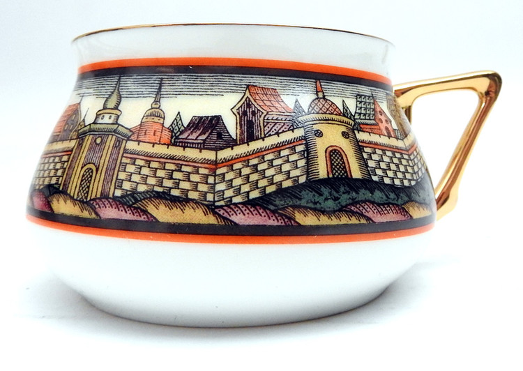 "Goznak" Bilibin Tea Cup and Saucer