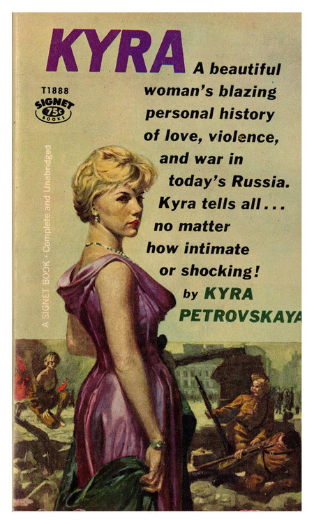 Kyra Petrovskaya (1918-2018) was a Russian-American actress and author. Her autobiography chronicles Russian history from 1920 to the present day.