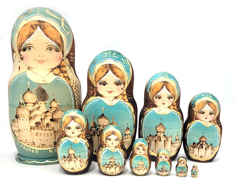 Golden Ring Vintage Artistic Matryoshka [1994]