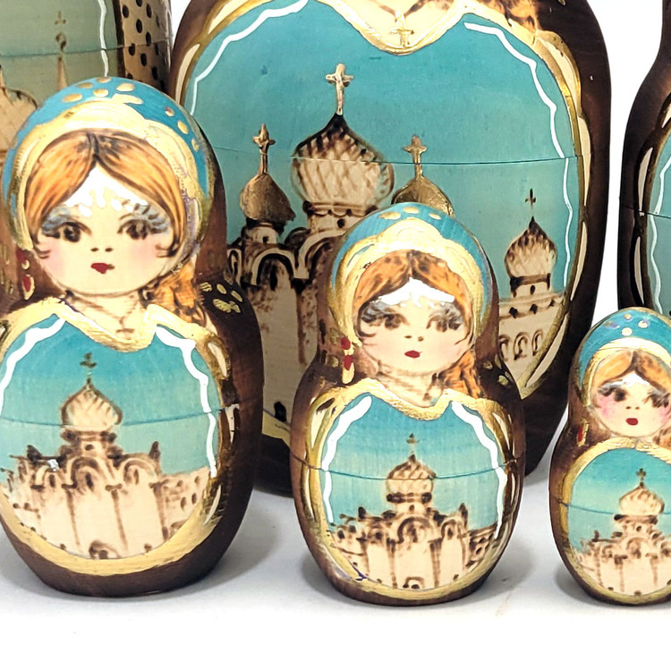 Golden Ring Vintage Artistic Matryoshka [1994]