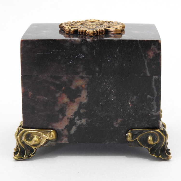 Imperial Stone Box with Double Headed Eagle 4