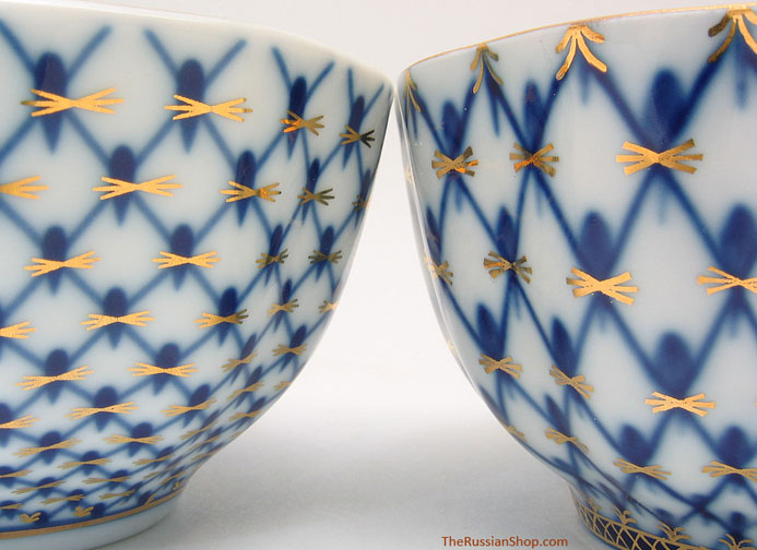 cobalt blue lomonosov porcelain