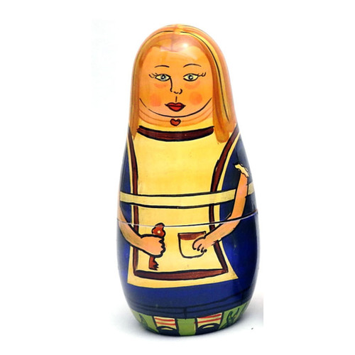 Alice in Wonderland Nesting Doll [India]