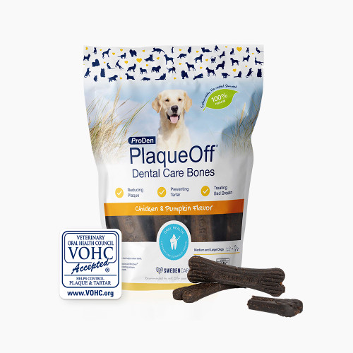 Dental Care Bones - Chicken & Pumpkin Flavor Dental Care Bones - Chicken & Pumpkin Flavor