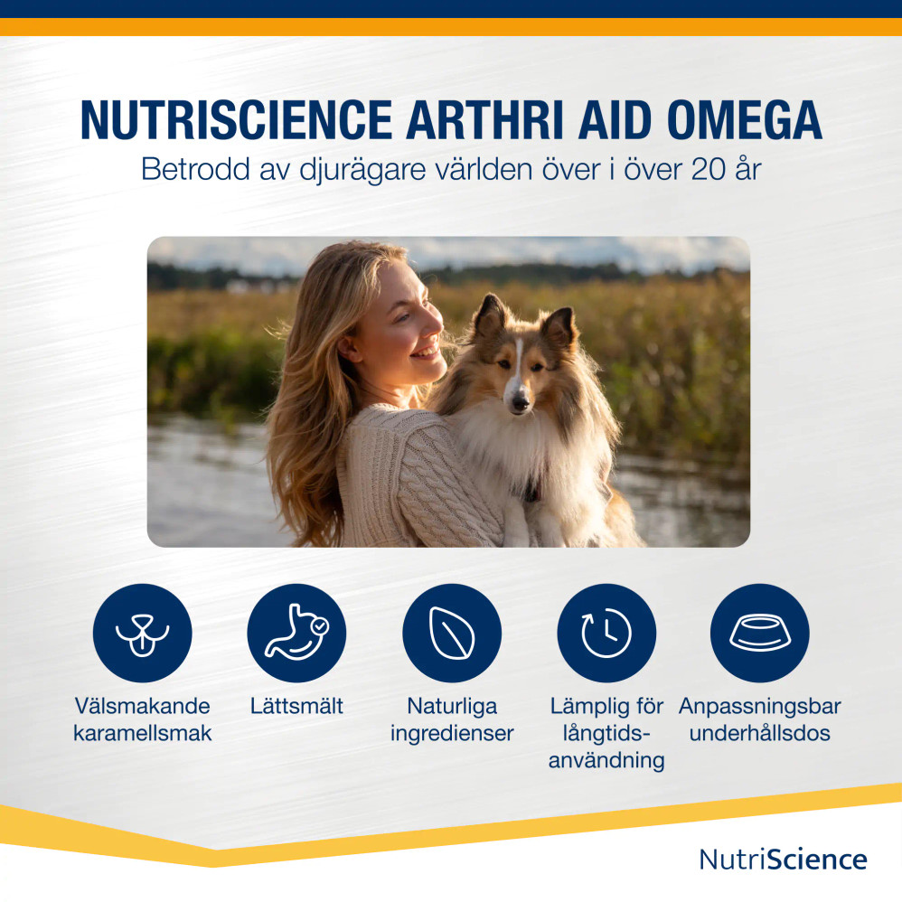 Arthri Aid Omega, Hund Arthri Aid Omega, Hund