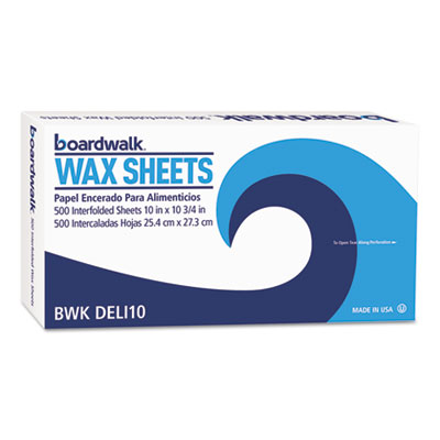 Marcal Deli Wrap Dry Waxed Paper Flat Sheets 12 x 12 White Pack Of