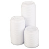 Dixie Dome Drink-Thru Lids  Fits 10  12  16oz Paper Hot Cups  White  1000 Carton (DIX D9542)