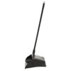 Rubbermaid Commercial Lobby Pro Upright Dustpan  w Wheels  12 1 2    Polypropylene w Vinyl Coat  Black (RCP 2531)