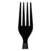 Dixie Plastic Cutlery  Heavyweight Forks  Black  1 000 Carton (DIX FH517)