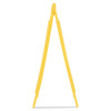 Rubbermaid Commercial Caution Wet Floor Floor Sign  Plastic  11 x 12 x 25  Bright Yellow (RCP 6112-77 YEL)