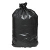 Earthsense Commercial Linear Low Density Recycled Can Liners  33 gal  1 25 mil  33  x 39   Black  100 Carton (WEB RNW4050)